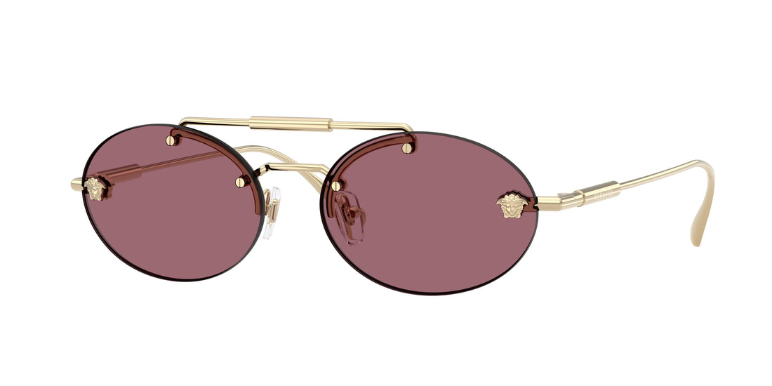 Occhiali da sole versace ve2295 12521a dorado oval femenino taglia 56mm - Vista principale