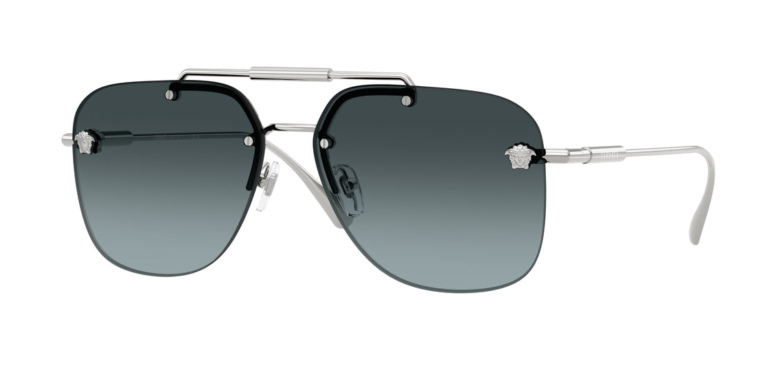 Occhiali da sole versace ve2296 1000v1 plateado square femenino taglia 60mm - Vista principale