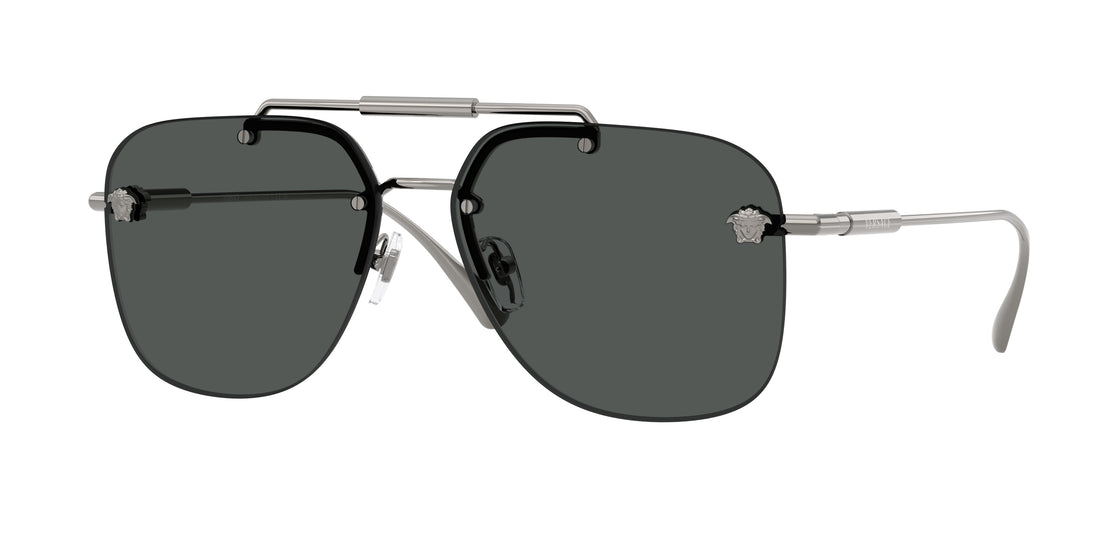 Occhiali da sole versace ve2296 100187 gris square femenino taglia 60mm - Vista principale
