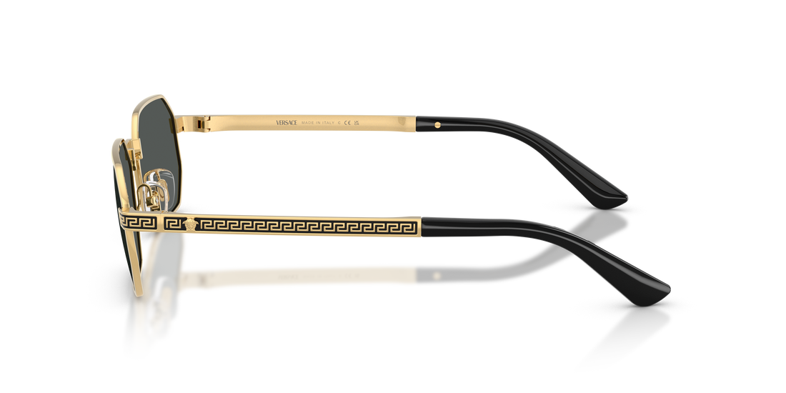 Occhiali da sole versace ve2297 100287 dorado rectangular masculino taglia 54mm - Vista dettagliata