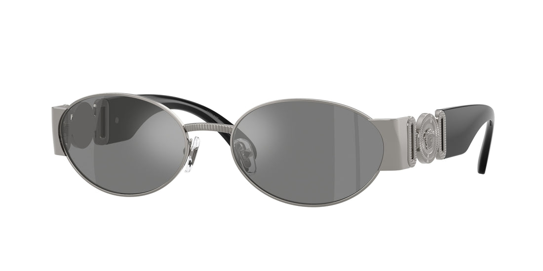 Occhiali da sole versace ve2299 10016g gris oval masculino taglia 56mm - Vista principale