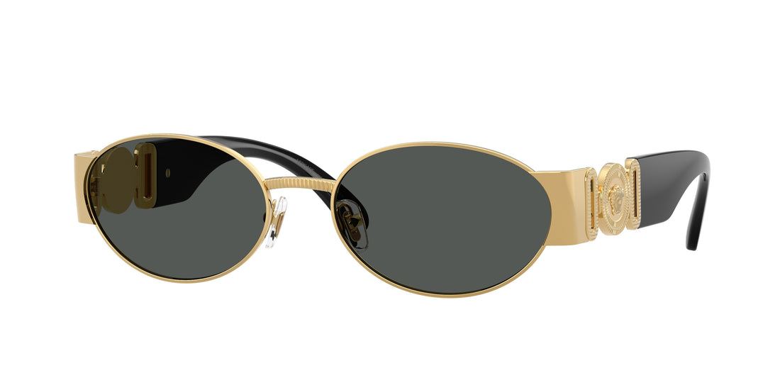 Occhiali da sole versace ve2299 100287 dorado oval masculina taglia 56mm - Vista principale