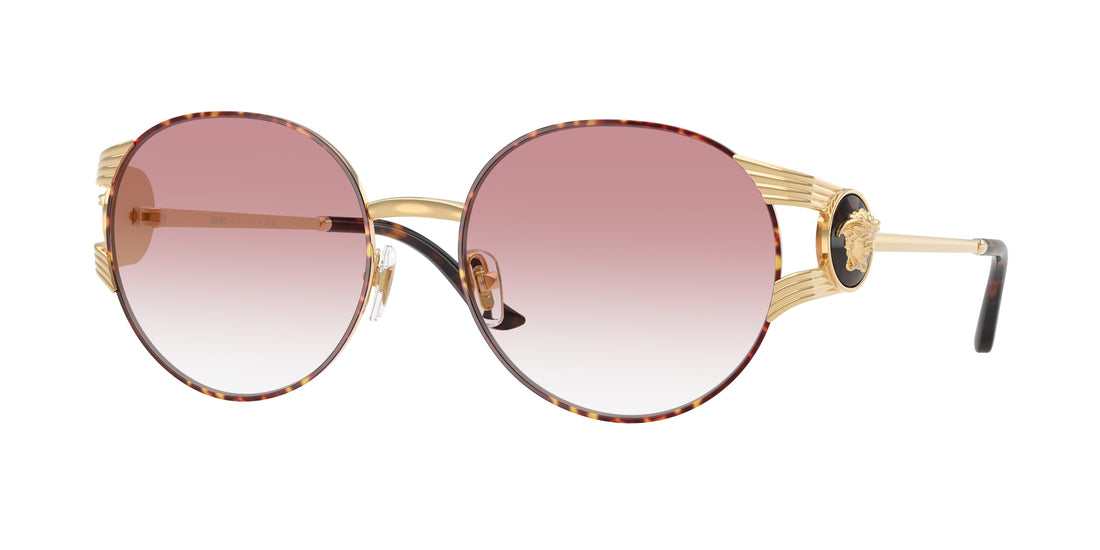 Occhiali da sole versace ve2303 15253b oro round femenino taglia 54mm - Vista principale
