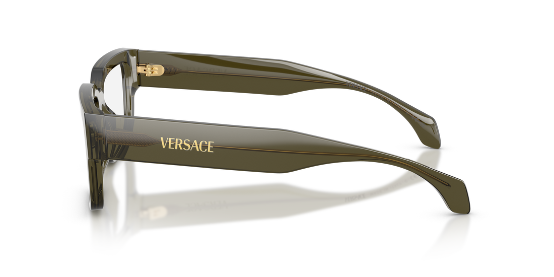 Brillen versace ve3374u 5542 verde rectangular masculino größe 55mm - Detailansicht