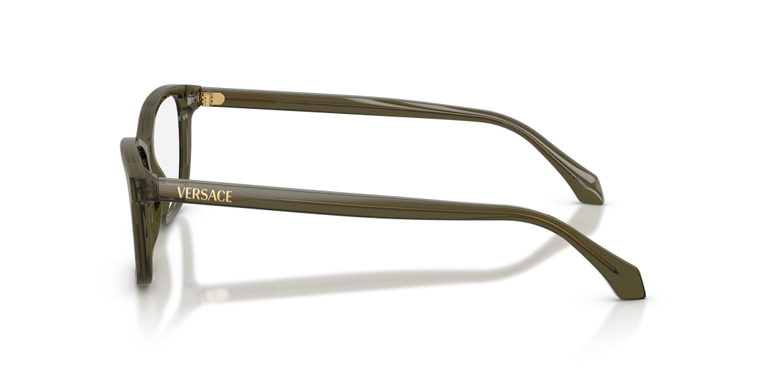 Brillen versace ve3375 5542 verde cat eye femenino größe 52mm - Detailansicht