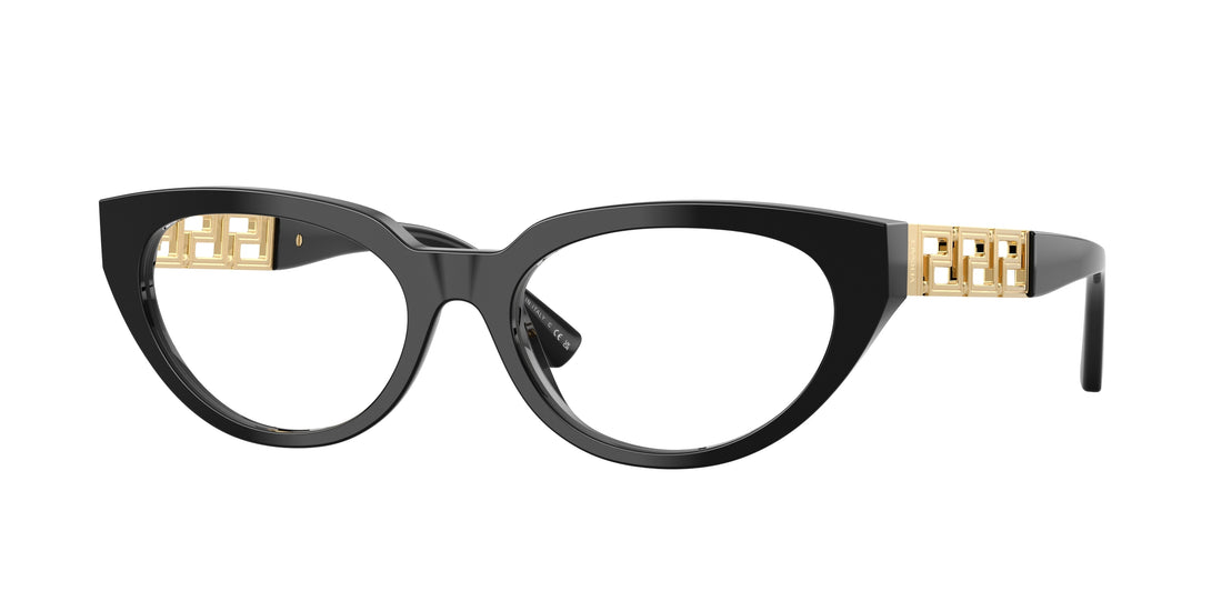 Occhiali da vista versace ve3383 gb1 negro cat eye femenino taglia 52mm - Vista principale