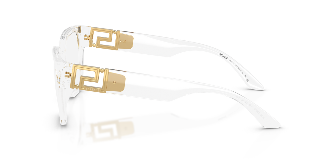 Brillen versace ve3387u 148 transparente square femenino größe 54mm - Detailansicht