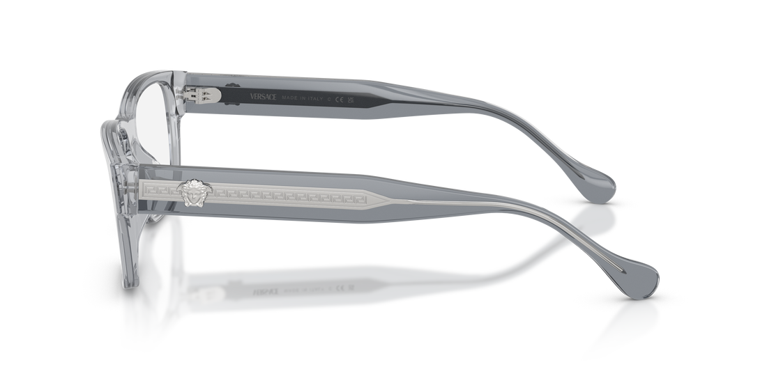 Brillen versace ve3390u 5432 gris rectangular masculino größe 54mm - Detailansicht