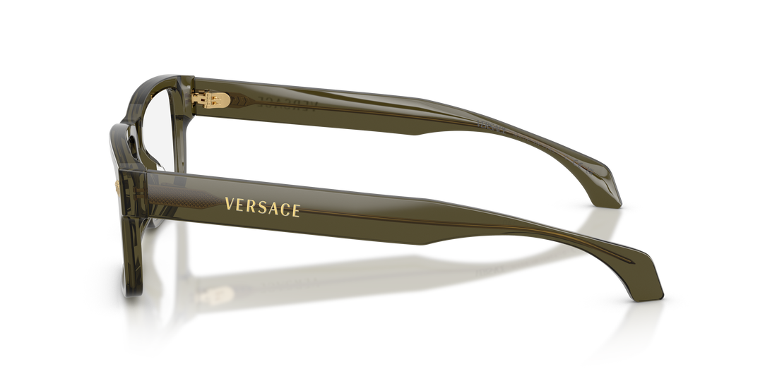 Brillen versace ve3391u 5542 verde rectangular masculino größe 54mm - Detailansicht