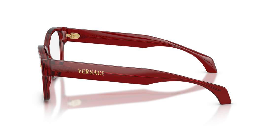 Brillen versace ve3392 5540 rojo cat eye femenino größe 52mm - Detailansicht