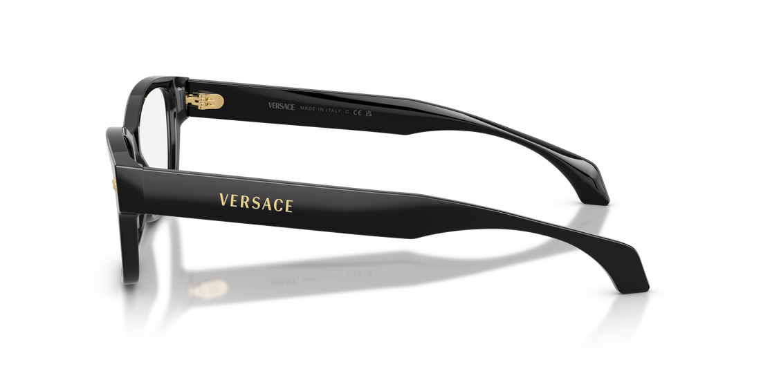 Brillen versace ve3392 gb1 negro cat eye femenino größe 52mm - Detailansicht