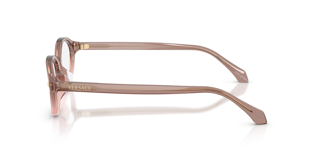 Brillen versace ve3393d 5435 marron oval femenino größe 53mm - Detailansicht