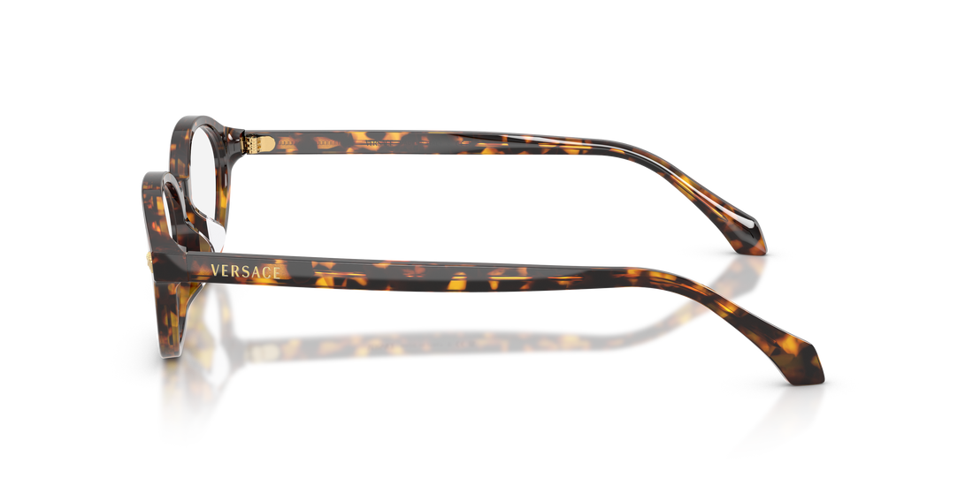 Brillen versace ve3393d 5514 havana oval femenino größe 53mm - Detailansicht