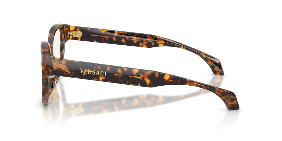 Brillen versace ve3394d 5514 havana cat eye femenino größe 53mm - Detailansicht