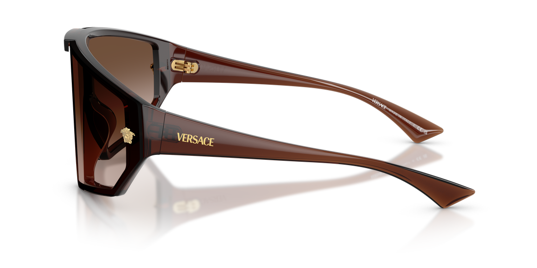 Sunglasses versace ve4461 533213 marron irregular masculino size 47mm - Detailed view