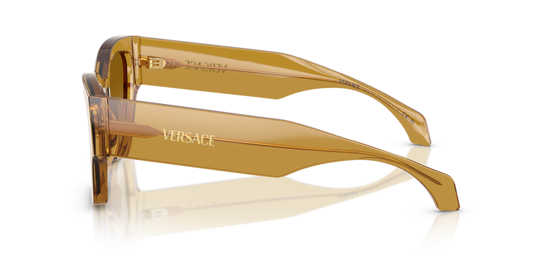 Occhiali da sole versace ve4492u 53472l amarillo square femenino taglia 53mm - Vista dettagliata