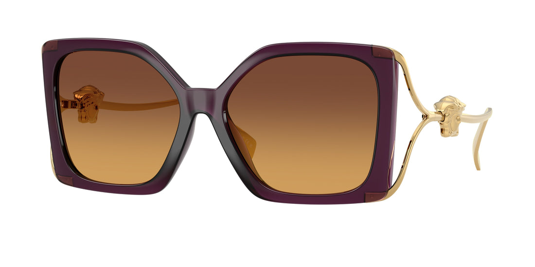 Sunglasses versace ve4502u 5536t5 violeta square femenino size 58mm - Main view