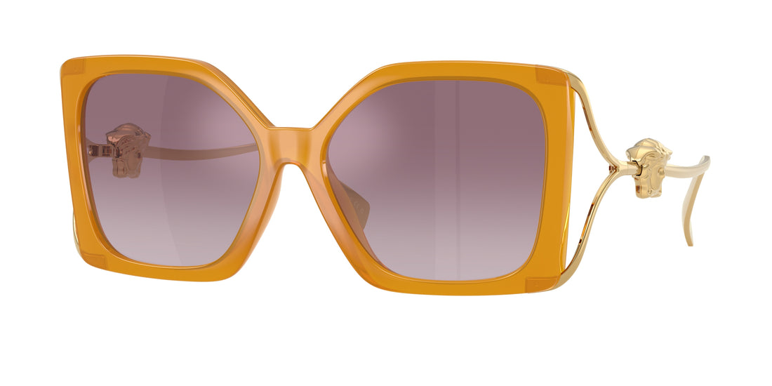 Sunglasses versace ve4502u 55376x amarillo square femenino size 58mm - Main view