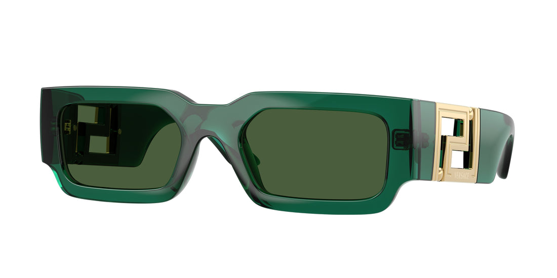 Occhiali da sole versace ve4506u 514471 verde rectangular masculino taglia 54mm - Vista principale