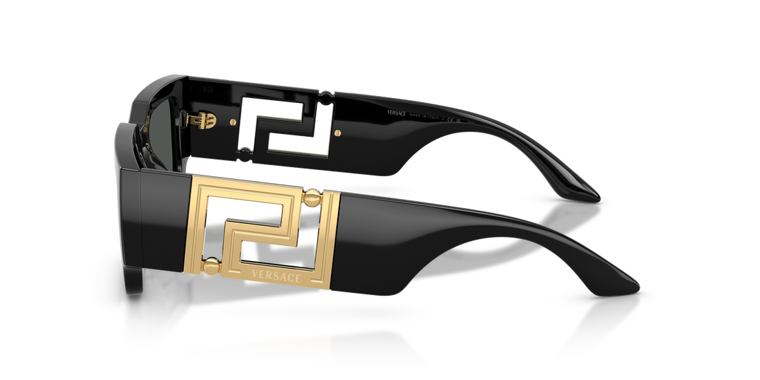 Occhiali da sole versace ve4506u gb1/87 negro rectangular masculino taglia 54mm - Vista dettagliata