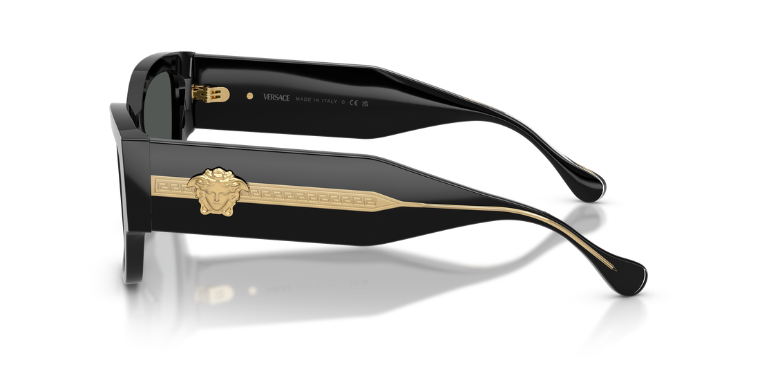 Sonnenbrillen versace ve4509u gb1/87 negro cat eye femenino größe 55mm - Detailansicht