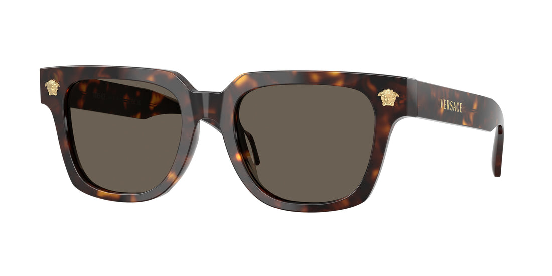 Occhiali da sole versace ve4510u 108/3 havana square masculina taglia 52mm - Vista principale