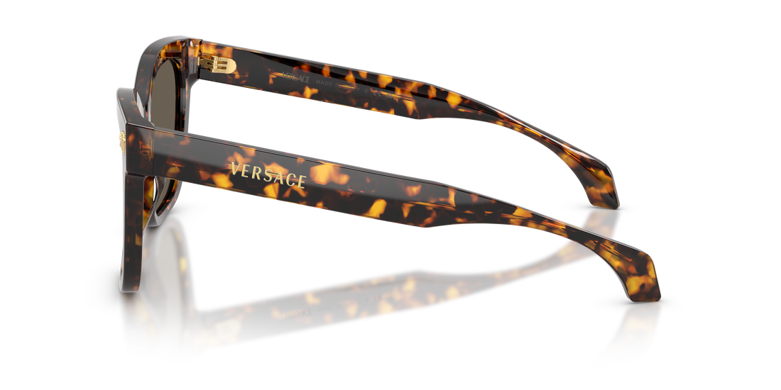 Sunglasses versace ve4511 5514/3 havana square femenino size 55mm - Detailed view