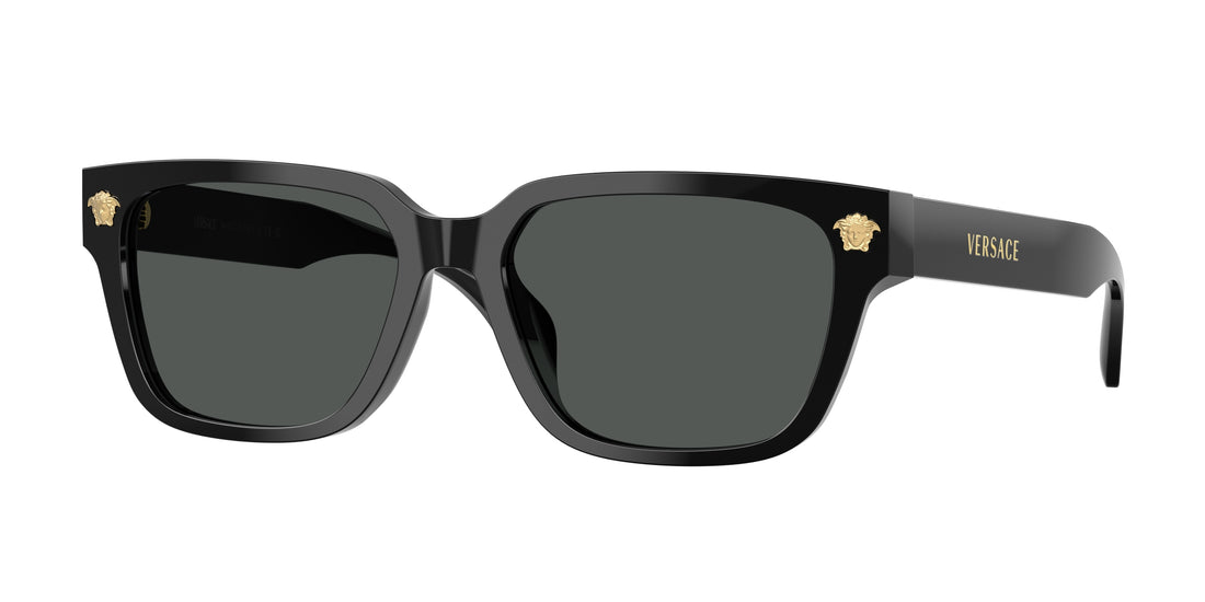 Gafas de sol versace ve4513d gb1/87 negro rectangular masculino talla 56mm - Vista principal