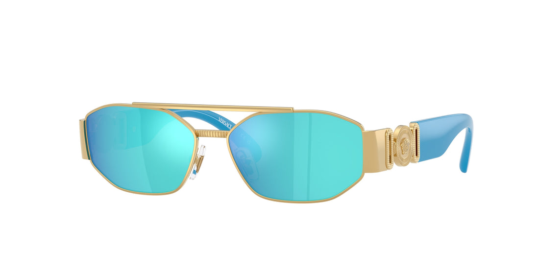 Occhiali da sole versace vk2003 100255 dorado rectangular infantil taglia 50mm - Vista principale