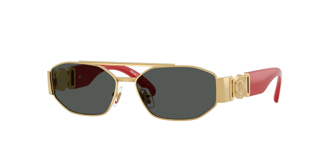 Occhiali da sole versace vk2003 151287 dorado rectangular infantil taglia 50mm - Vista principale