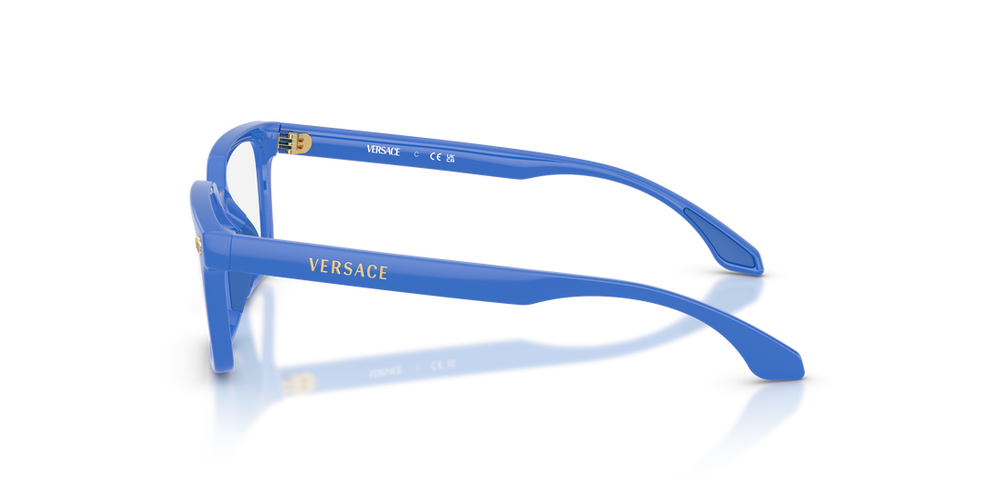 Brillen versace vk3015u 5546 azul rectangular infantil größe 49mm - Detailansicht