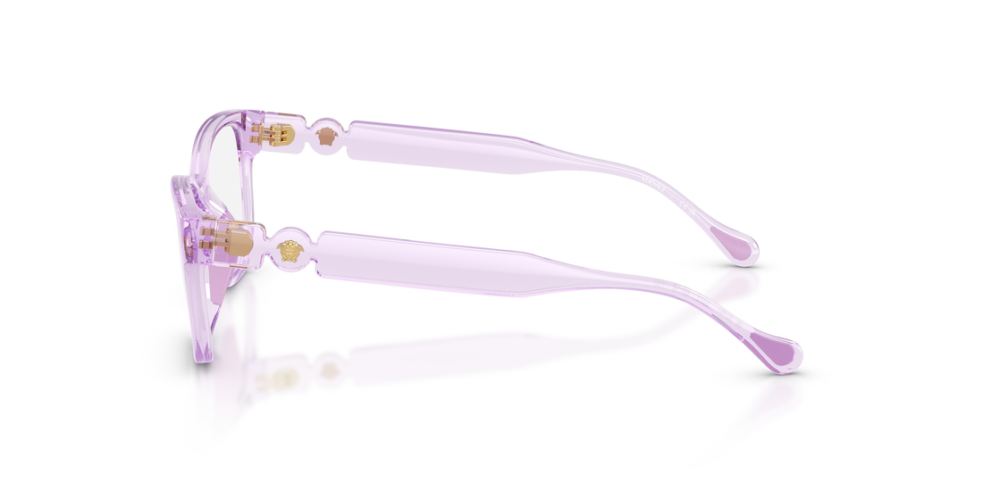 Occhiali da vista versace vk3016u 5372 violeta cat eye infantil taglia 49mm - Vista dettagliata