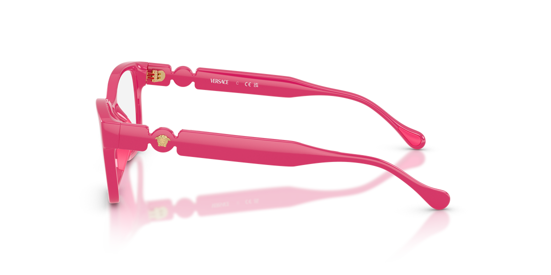 Brillen versace vk3016u 5527 rosa cat eye infantil größe 49mm - Detailansicht