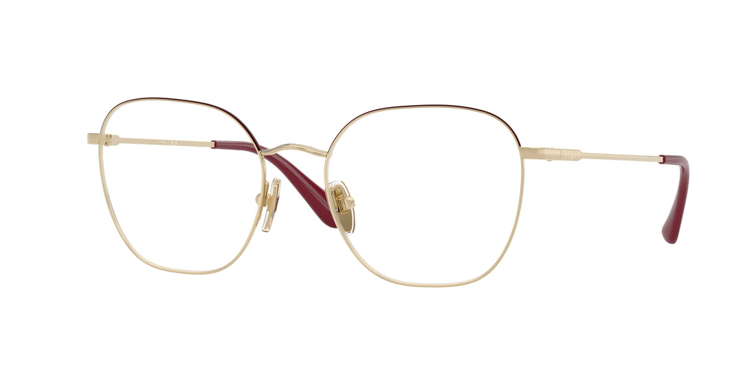 Occhiali da vista vogue eyewear vo4178 5208 rojo square femenina taglia 50mm - Vista principale