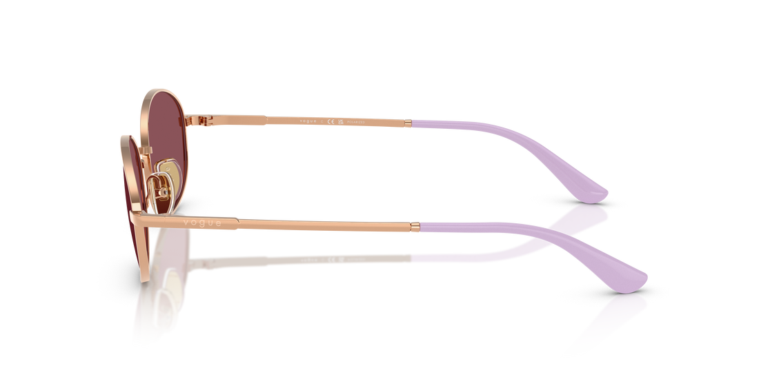 Occhiali da sole vogue eyewear vo4323s 51525q oro oval femenino taglia 56mm - Vista dettagliata