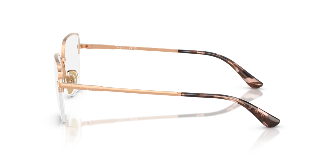 Occhiali da vista vogue eyewear vo4331 5152 oro butterfly femenino taglia 51mm - Vista dettagliata
