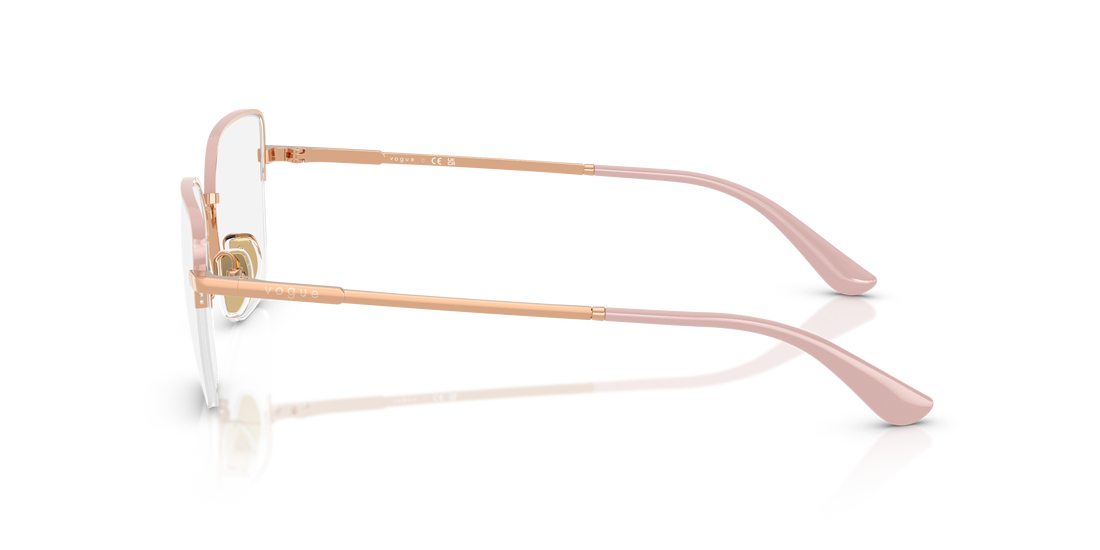 Prescription glasses vogue eyewear vo4331 5207 rosa butterfly femenino size 53mm - Detailed view