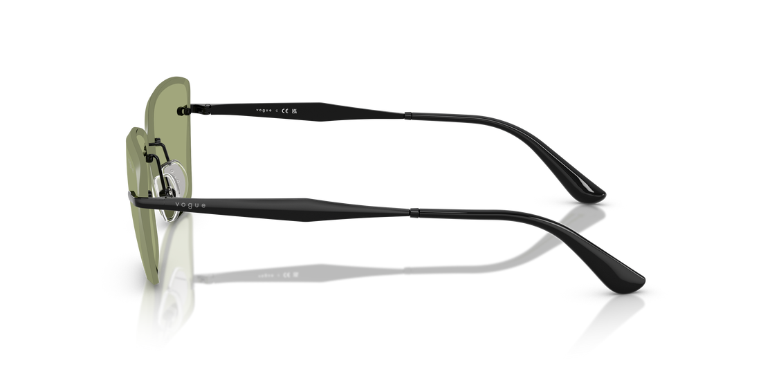 Occhiali da sole vogue eyewear vo4332s 352/82 negro cat eye femenino taglia 59mm - Vista dettagliata