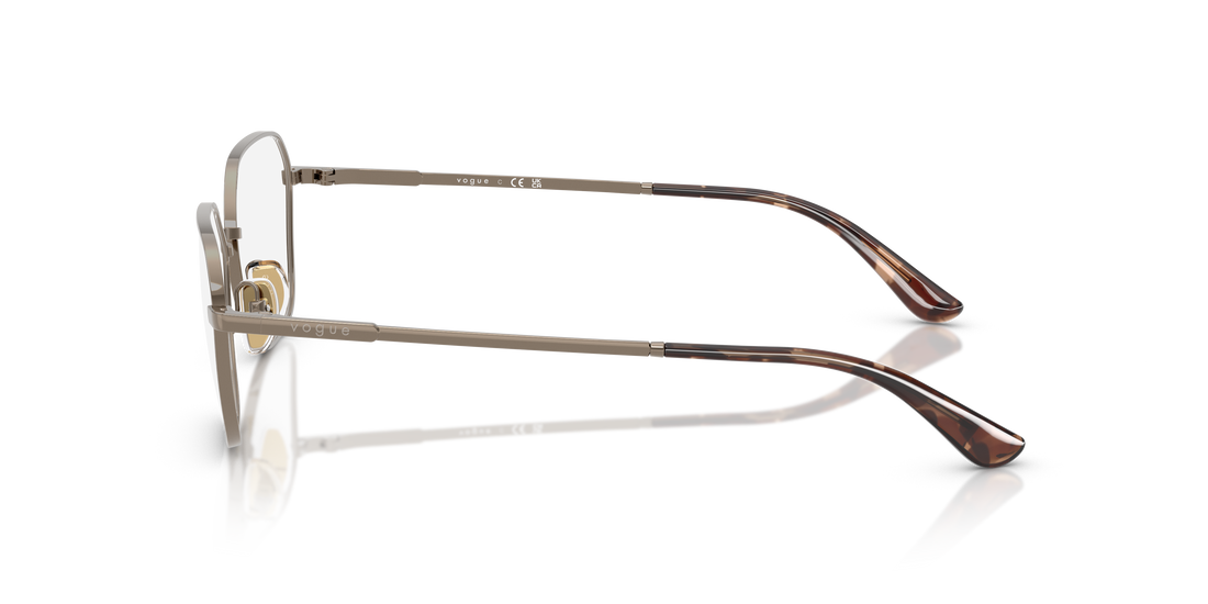 Occhiali da vista vogue eyewear vo4334 5138 marron irregular femenino taglia 52mm - Vista dettagliata