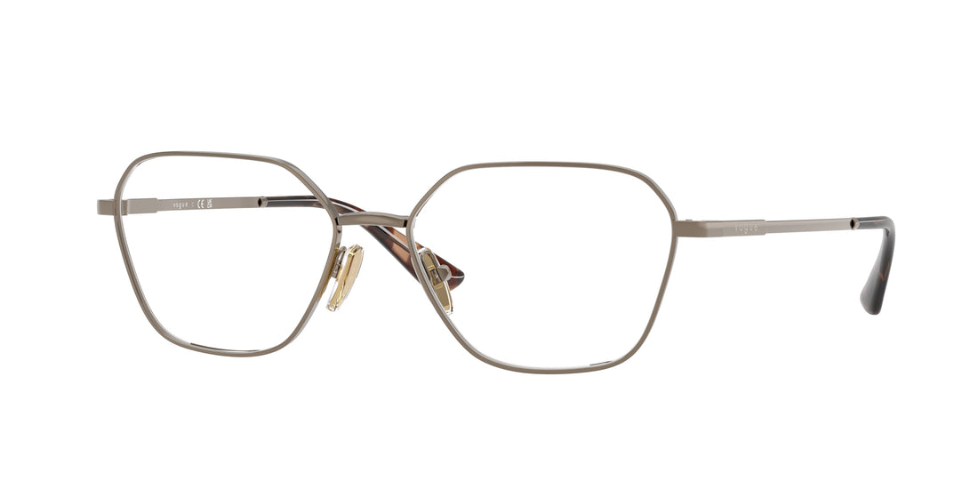 Prescription glasses vogue eyewear vo4334 5138 marron irregular femenino size 52mm - Main view