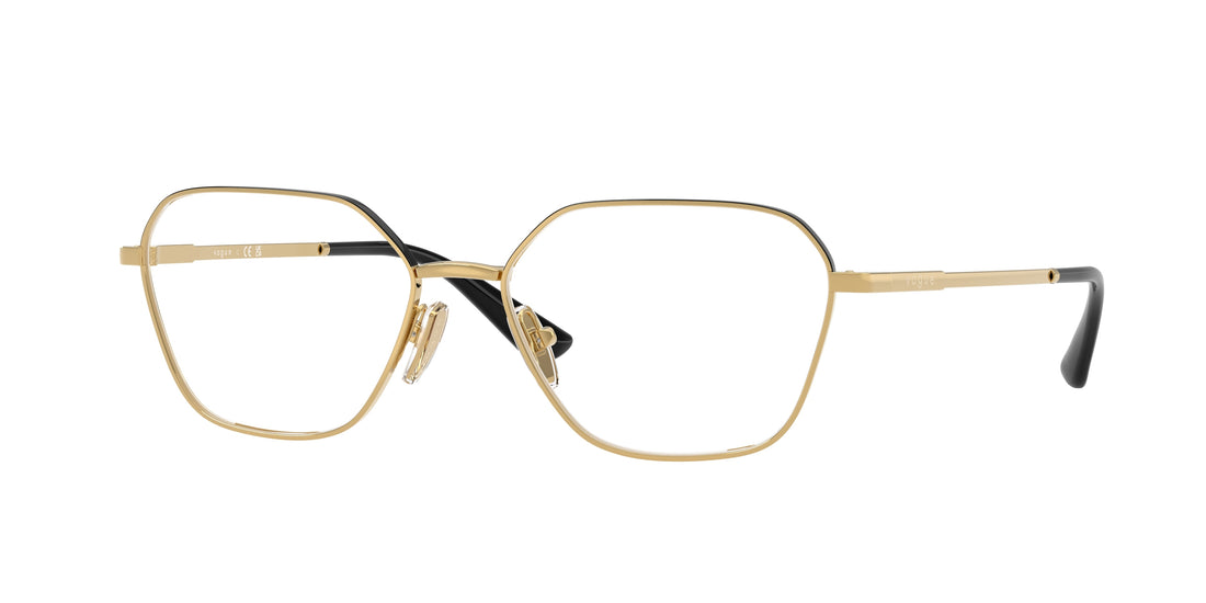 Occhiali da vista vogue eyewear vo4334 5210 oro irregular femenino taglia 52mm - Vista principale
