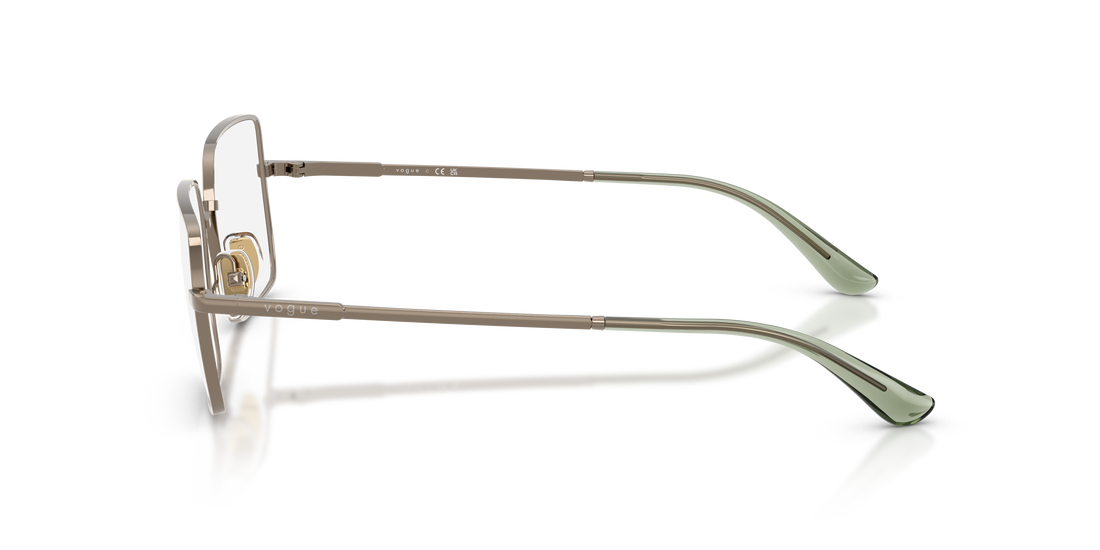 Occhiali da vista vogue eyewear vo4340 5138 marron rectangular femenino taglia 51mm - Vista dettagliata