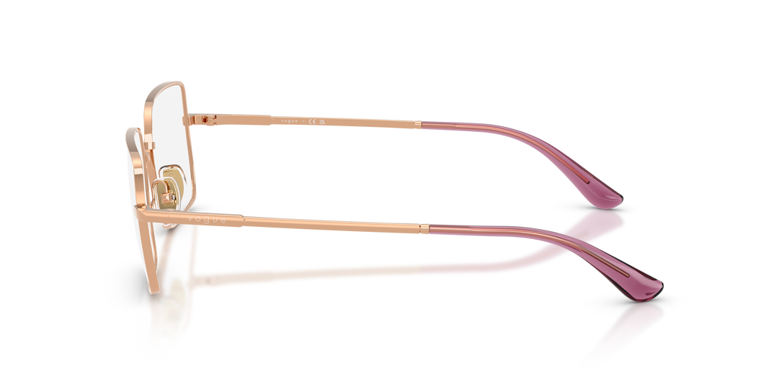 Occhiali da vista vogue eyewear vo4340 5152 dorado rectangular femenino taglia 53mm - Vista dettagliata
