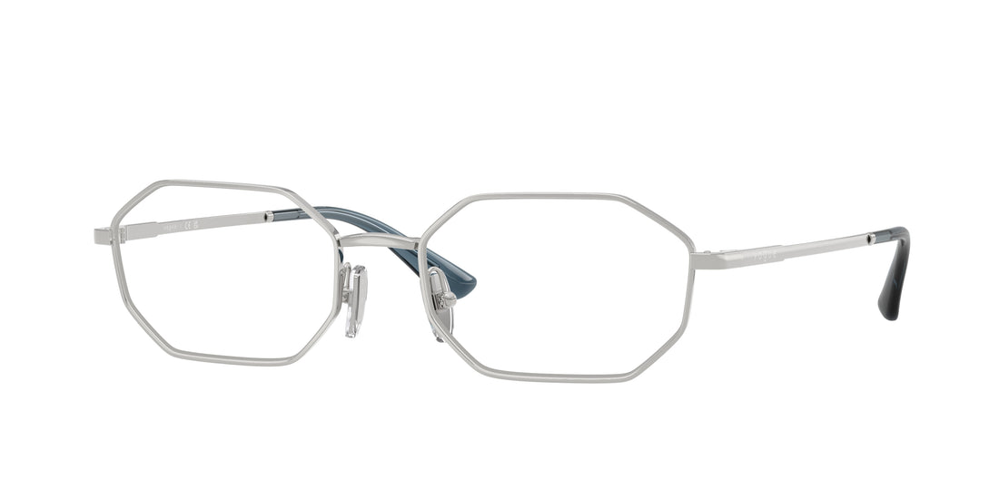 Occhiali da vista vogue eyewear vo4341 323 plateado irregular femenino taglia 54mm - Vista principale
