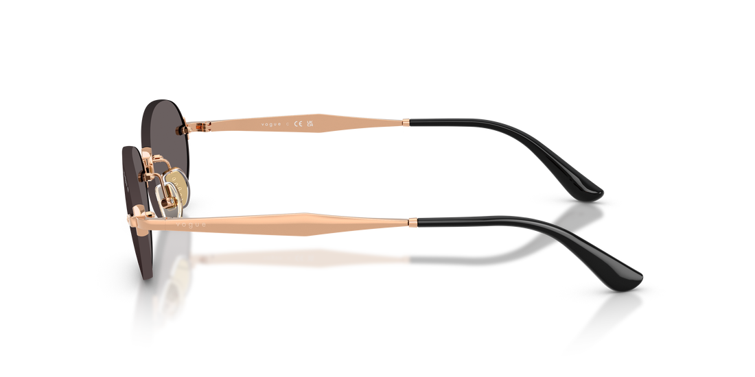 Gafas de sol vogue eyewear vo4342s 515287 dorado oval femenino talla 55mm - Vista de detalle