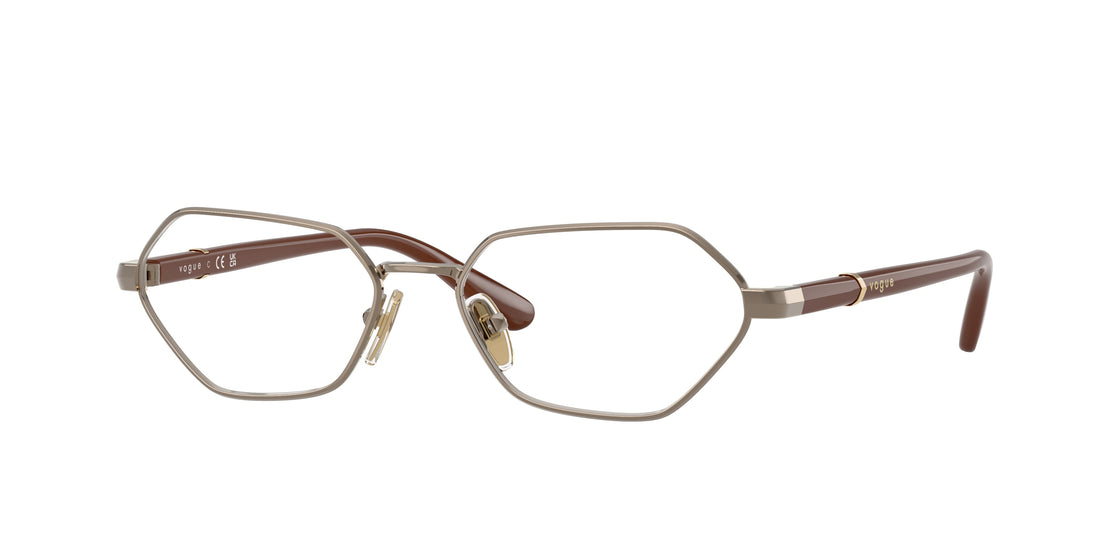 Gafas graduadas vogue eyewear vo4350 5138 marron butterfly femenino talla 52mm - Vista principal