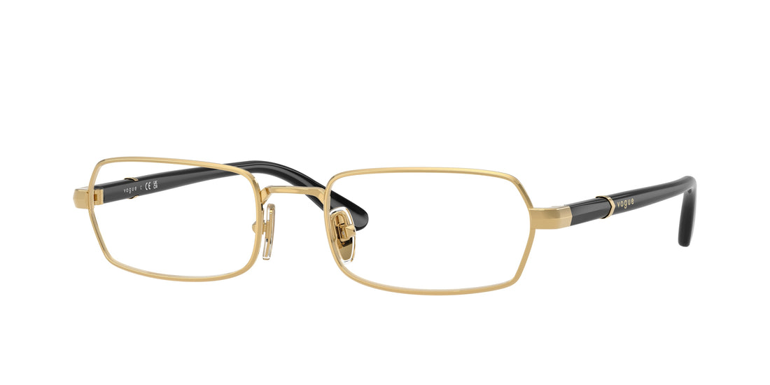 Gafas graduadas vogue eyewear vo4351 280 dorado irregular femenino talla 53mm - Vista principal