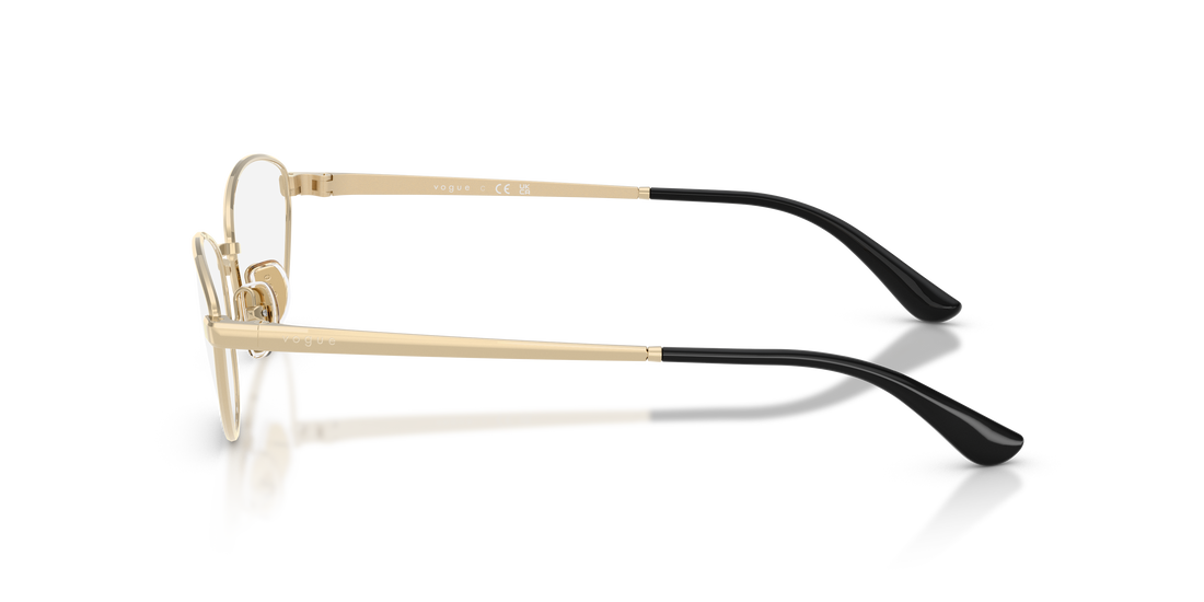 Gafas graduadas vogue eyewear vo4355 848 dorado butterfly femenino talla 52mm - Vista de detalle