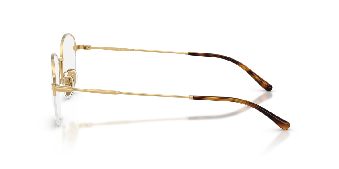 Occhiali da vista vogue eyewear vo4357d 280 dorado irregular femenino taglia 53mm - Vista dettagliata