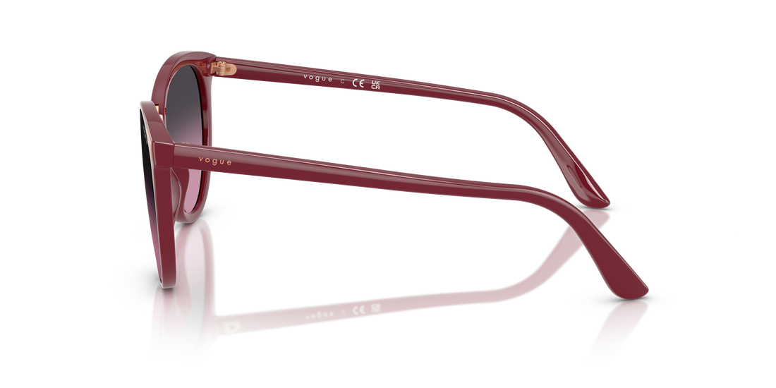 Occhiali da sole vogue eyewear vo5230s 287590 rojo butterfly femenino taglia 54mm - Vista dettagliata